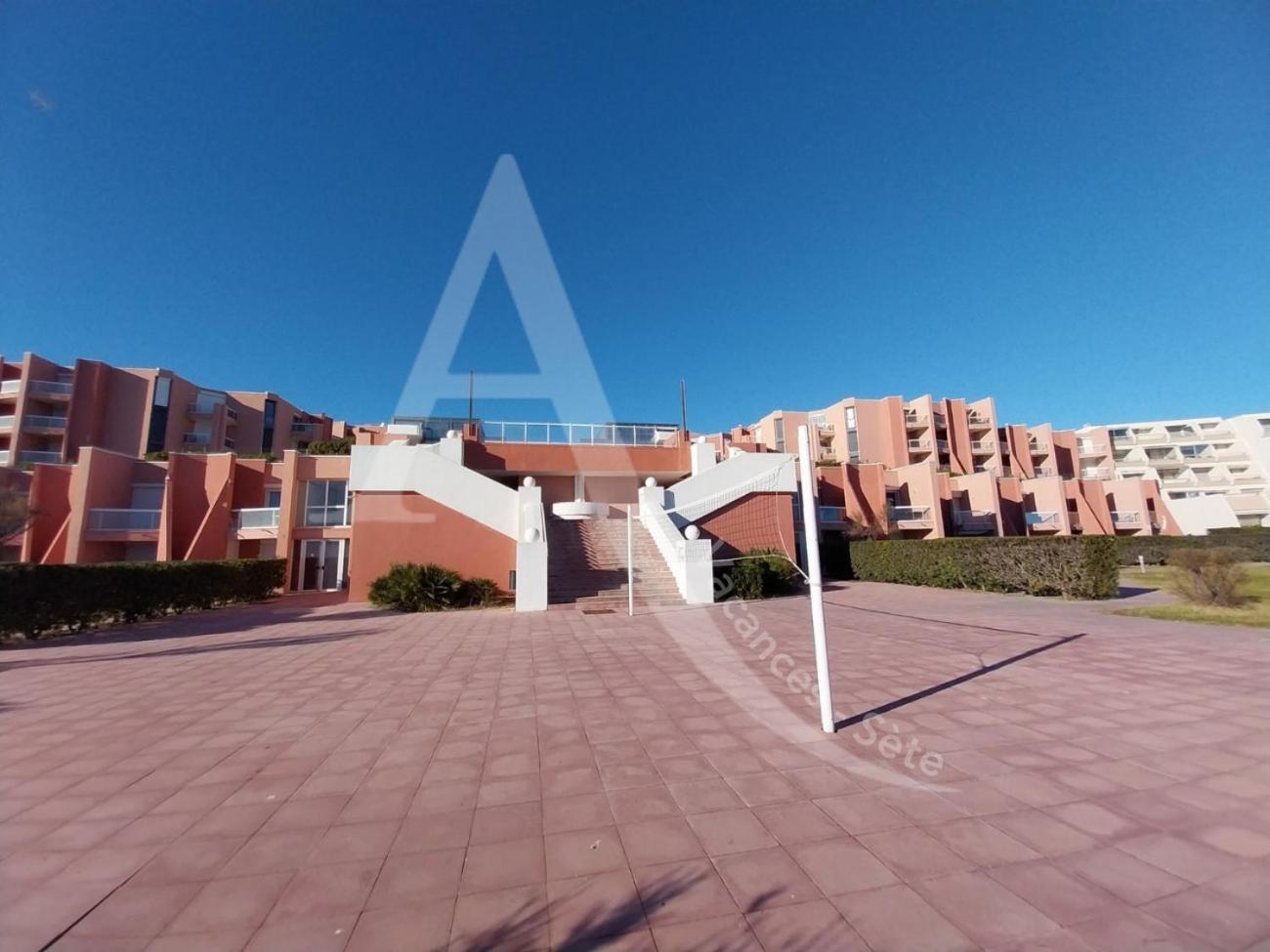 Studio 4 Pers, Pkg, 1Ere Ligne Mer, Piscine, Tennis Sete Exterior photo